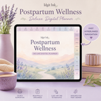 Postpartum Wellness Deluxe Digital Planner and Support Toolkit listing image 4 of 10