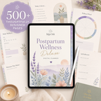 Postpartum Wellness Deluxe Digital Planner and Support Toolkit listing image 5 of 10