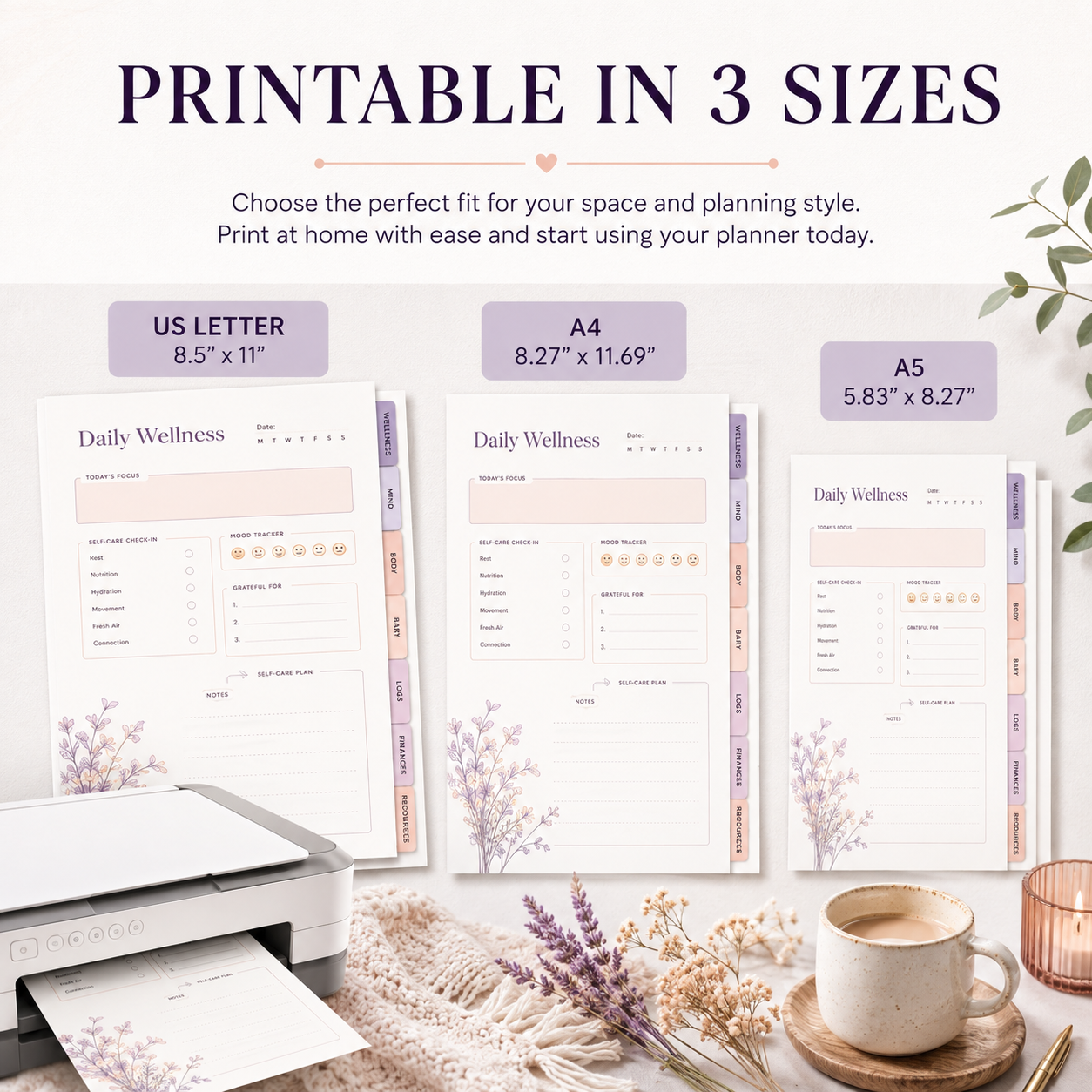 Postpartum Wellness Deluxe Digital Planner and Support Toolkit listing image 8 of 10