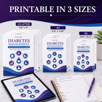 Diabetes Management Deluxe Digital Health Planner listing image 4 of 10