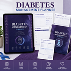 Diabetes Management Deluxe Digital Health Planner listing image 8 of 10