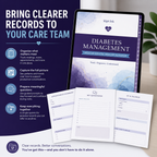 Diabetes Management Deluxe Digital Health Planner listing image 9 of 10