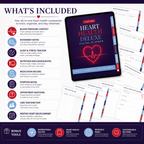 Heart-Health Deluxe Digital Planner and Care Organizer listing image 2 of 10