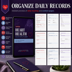 Heart-Health Deluxe Digital Planner and Care Organizer listing image 3 of 10