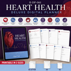 Heart-Health Deluxe Digital Planner and Care Organizer listing image 6 of 10