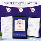 Blood-Pressure Tracking Deluxe Digital Planner listing image 7 of 10