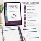 Medication and Appointment Deluxe Digital Health Planner listing image 3 of 10