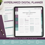 Medication and Appointment Deluxe Digital Health Planner listing image 4 of 10
