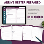 Medication and Appointment Deluxe Digital Health Planner listing image 5 of 10