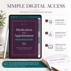 Medication and Appointment Deluxe Digital Health Planner listing image 8 of 10