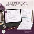 Medication and Appointment Deluxe Digital Health Planner listing image 10 of 10