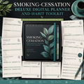 Smoking-Cessation Deluxe Digital Planner and Habit Toolkit listing image 1 of 10