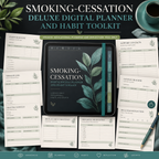 Smoking-Cessation Deluxe Digital Planner and Habit Toolkit listing image 1 of 10