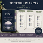 PTSD Support and Grounding Deluxe Digital Planner — listing image 04