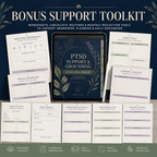 PTSD Support and Grounding Deluxe Digital Planner — listing image 05