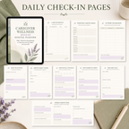 Caregiver Wellness Deluxe Digital Planner and Support Organizer listing image 4 of 10
