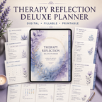 Therapy Reflection Deluxe Digital Planner and Session Companion — listing image 08