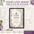 Food and Mood Deluxe Digital Tracking Planner — listing image 02