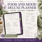 Food and Mood Deluxe Digital Tracking Planner — listing image 06