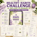 Healthy-Habits Challenge Deluxe Digital Planner — listing image 08