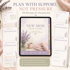 New-Mom Deluxe Digital Planner and Support Bundle — listing image 04