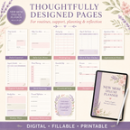 New-Mom Deluxe Digital Planner and Support Bundle — listing image 05