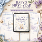 Baby’s First-Year Deluxe Digital Planner and Memory Book listing image 2 of 10
