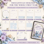 Baby’s First-Year Deluxe Digital Planner and Memory Book listing image 5 of 10