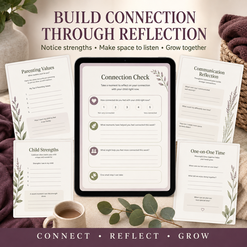 Parenting Reflection Deluxe Digital Planner listing image 3 of 10