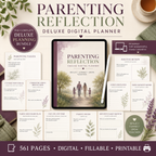 Parenting Reflection Deluxe Digital Planner listing image 8 of 10