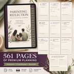 Parenting Reflection Deluxe Digital Planner listing image 9 of 10