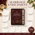 Marriage Enrichment Deluxe Digital Planner and Workbook listing image 1 of 10