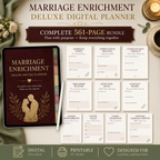 Marriage Enrichment Deluxe Digital Planner and Workbook listing image 2 of 10