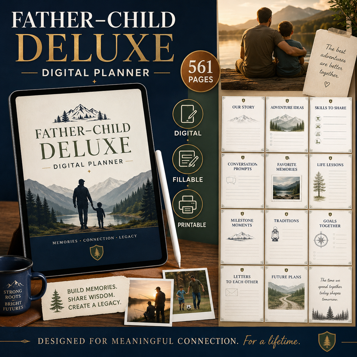 Father–Child Deluxe Digital Connection Planner listing image 10 of 10