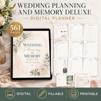 Wedding Planning and Memory Deluxe Digital Planner listing image 6 of 10