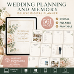 Wedding Planning and Memory Deluxe Digital Planner listing image 10 of 10