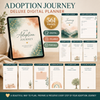 Adoption Journey Deluxe Digital Planner and Memory Keepsake — listing image 02