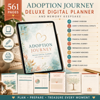 Adoption Journey Deluxe Digital Planner and Memory Keepsake — listing image 05