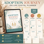 Adoption Journey Deluxe Digital Planner and Memory Keepsake — listing image 07
