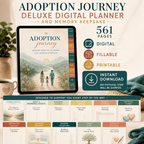 Adoption Journey Deluxe Digital Planner and Memory Keepsake — listing image 09