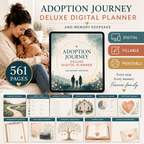 Adoption Journey Deluxe Digital Planner and Memory Keepsake — listing image 10