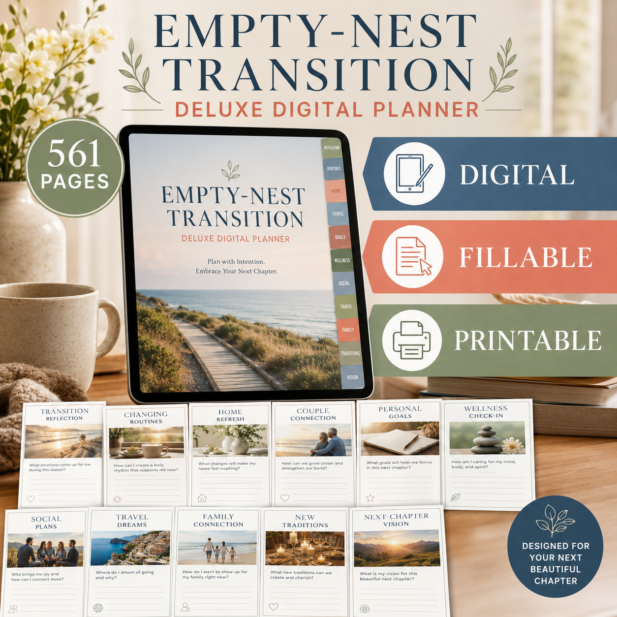 Empty-Nest Transition Deluxe Digital Planner — listing image 03