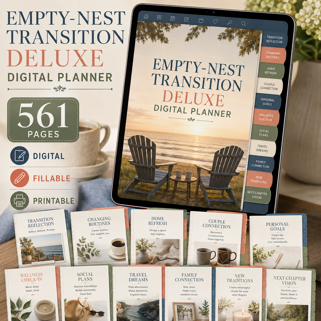 Empty-Nest Transition Deluxe Digital Planner — listing image 04