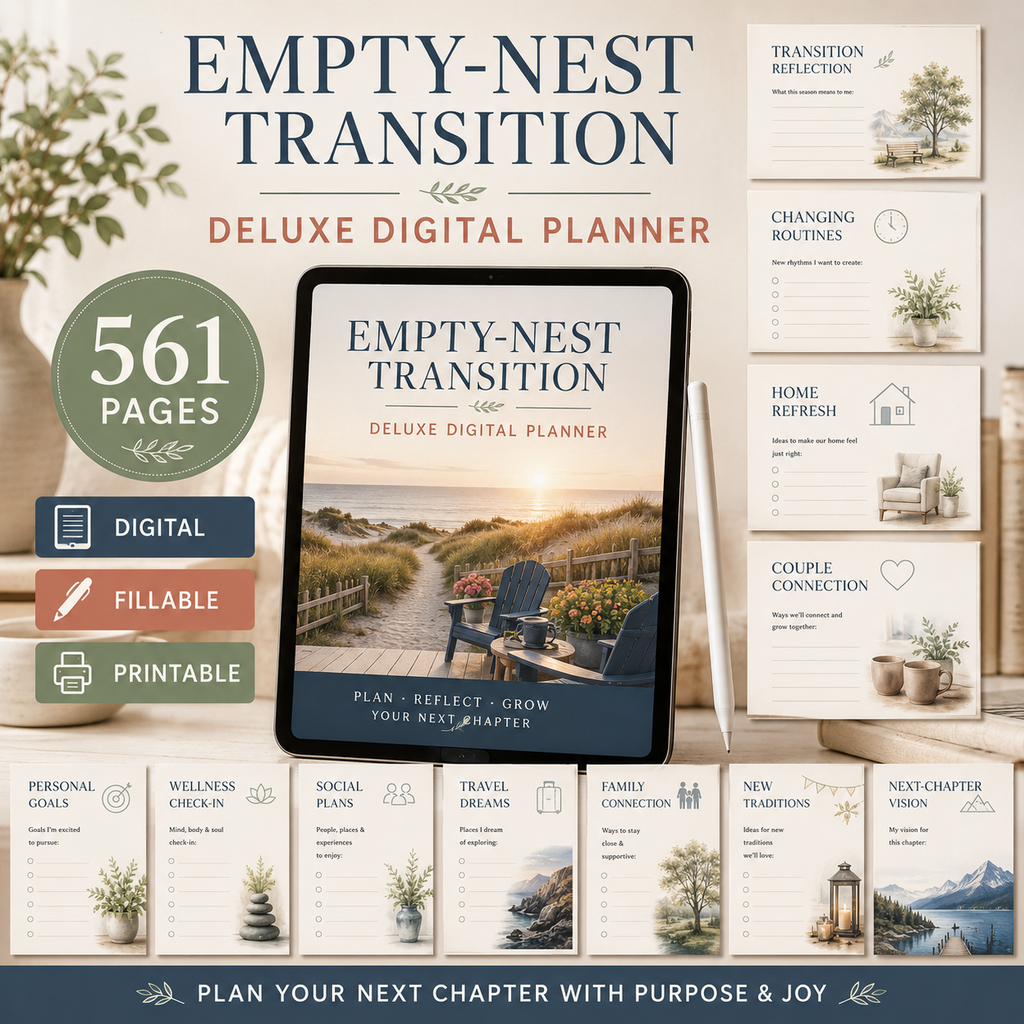 Empty-Nest Transition Deluxe Digital Planner — listing image 08