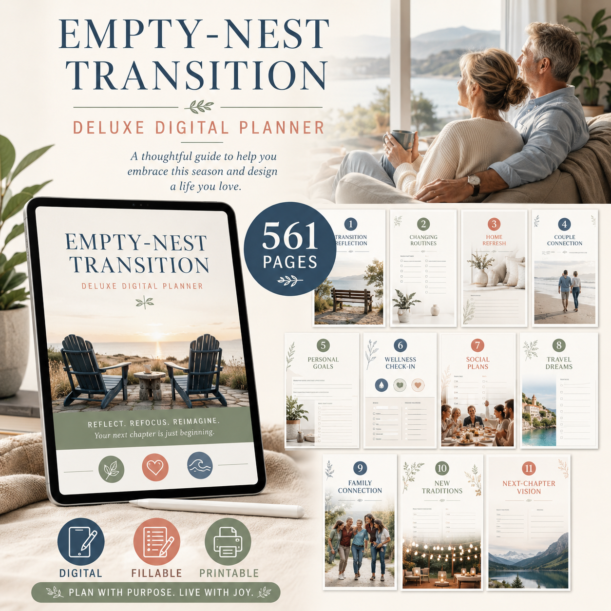 Empty-Nest Transition Deluxe Digital Planner — listing image 10