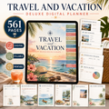 Travel and Vacation Deluxe Digital Planner — listing image 01