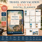 Travel and Vacation Deluxe Digital Planner — listing image 08
