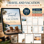 Travel and Vacation Deluxe Digital Planner — listing image 10