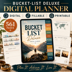 Bucket-List Deluxe Digital Planner and Adventure Journal — listing image 03