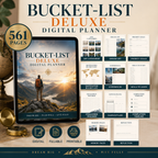Bucket-List Deluxe Digital Planner and Adventure Journal — listing image 06